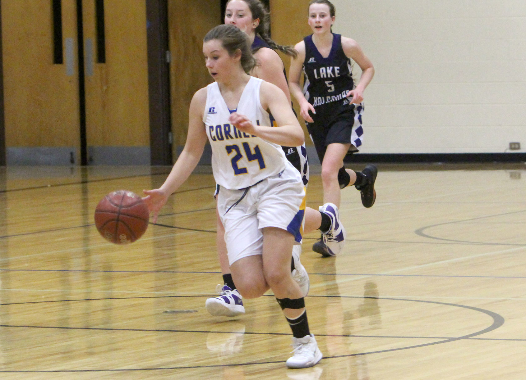 Lake Holcombe at Cornell girls basketball 1-10-19